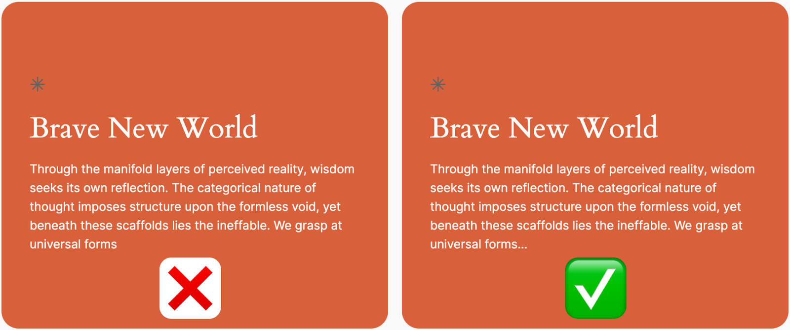 Designing for Dynamic Content Length