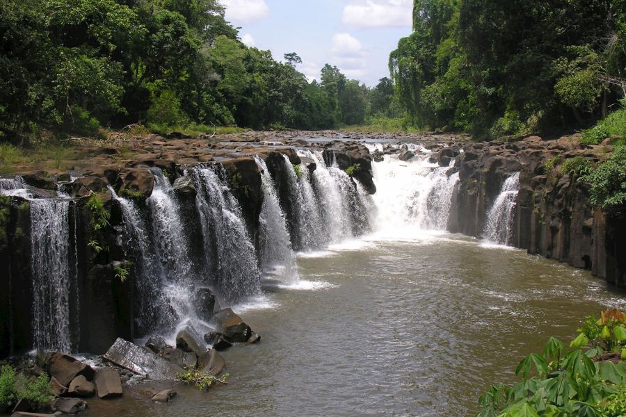 Bolaven Plateau Waterfall.