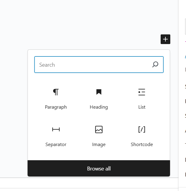 a screenshot of blocks in plus icon