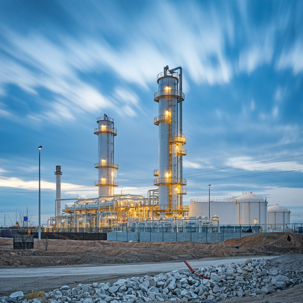 Zybach Cryogenic Natural Gas Processing Plant