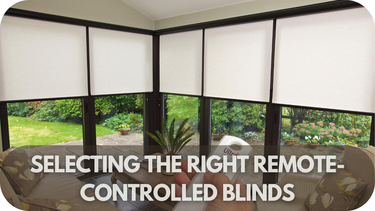 Tips for choosing the best remote-controlled blinds to support respiratory health and comfort.