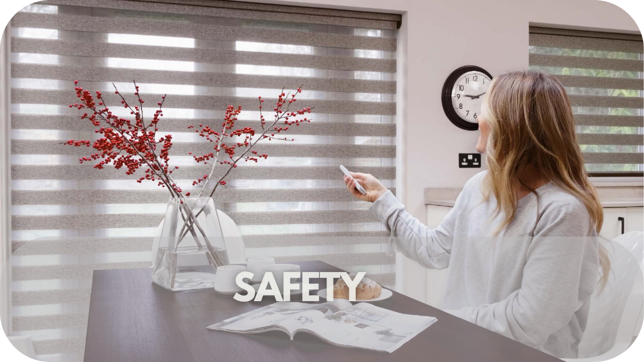 Motorised blinds safety