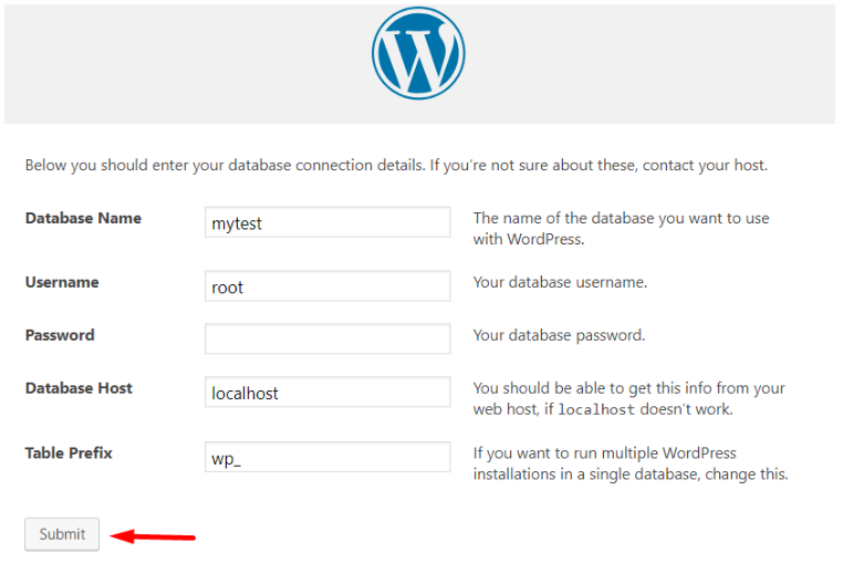 install wordpress on localhost