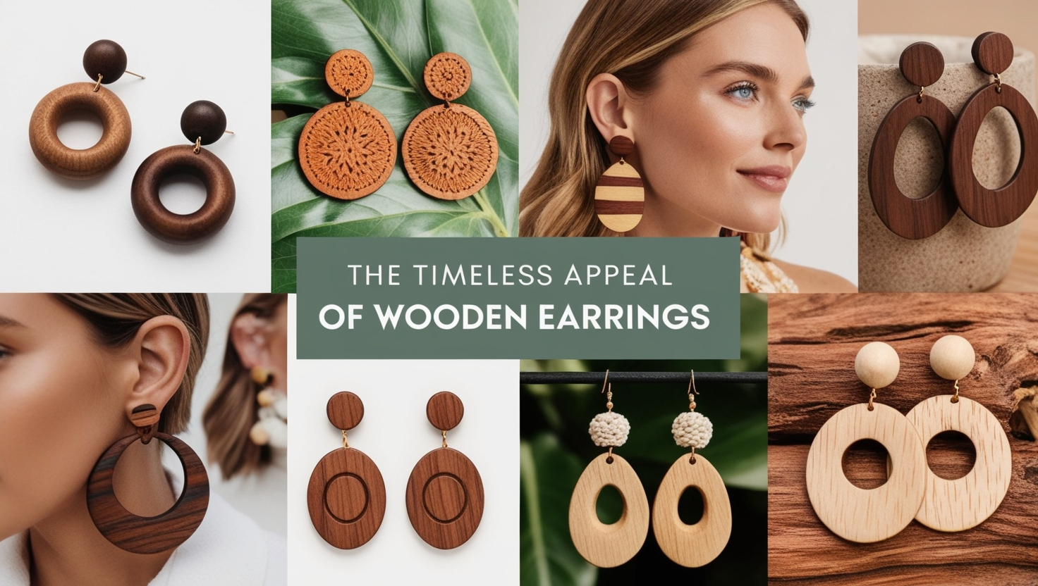 Wooden Earrings
