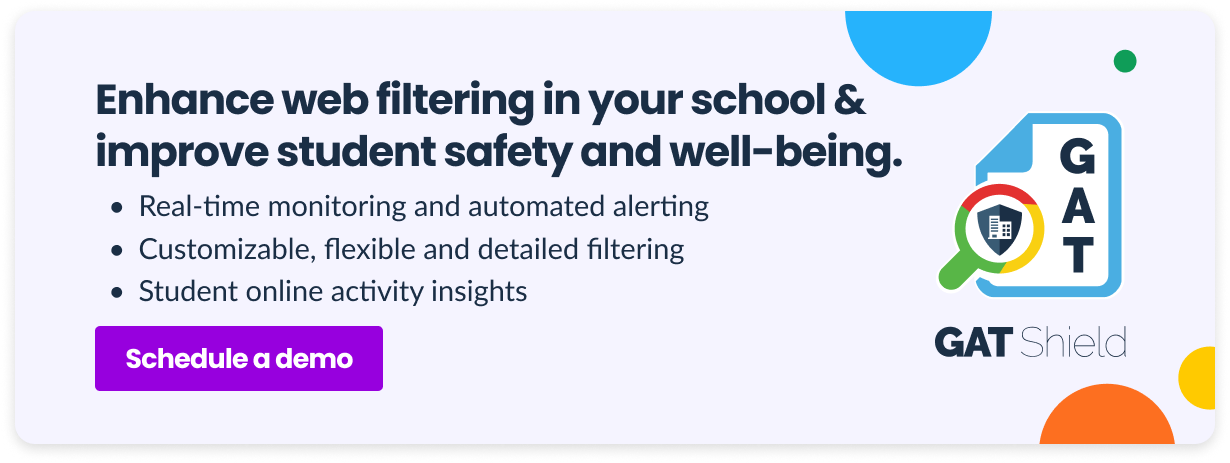 Enhance your cybersecurity against ransomware attacks in your school with GAT Shield