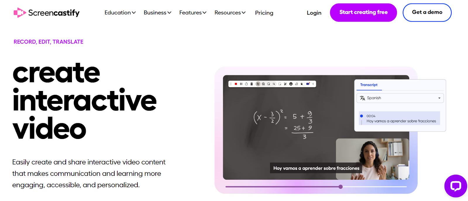Screencastify website 
