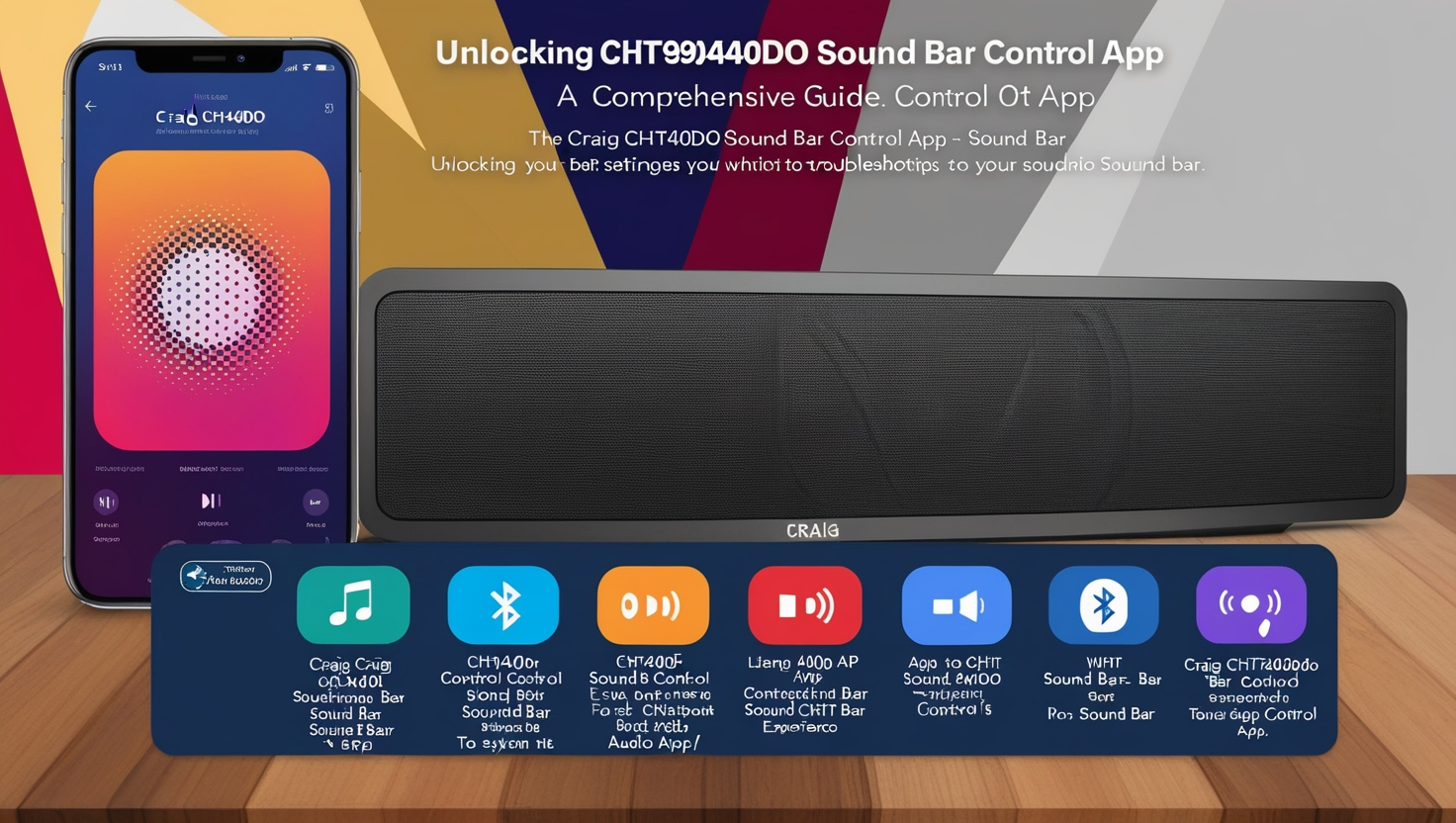 Craig CHT940DO Sound Bar Control App