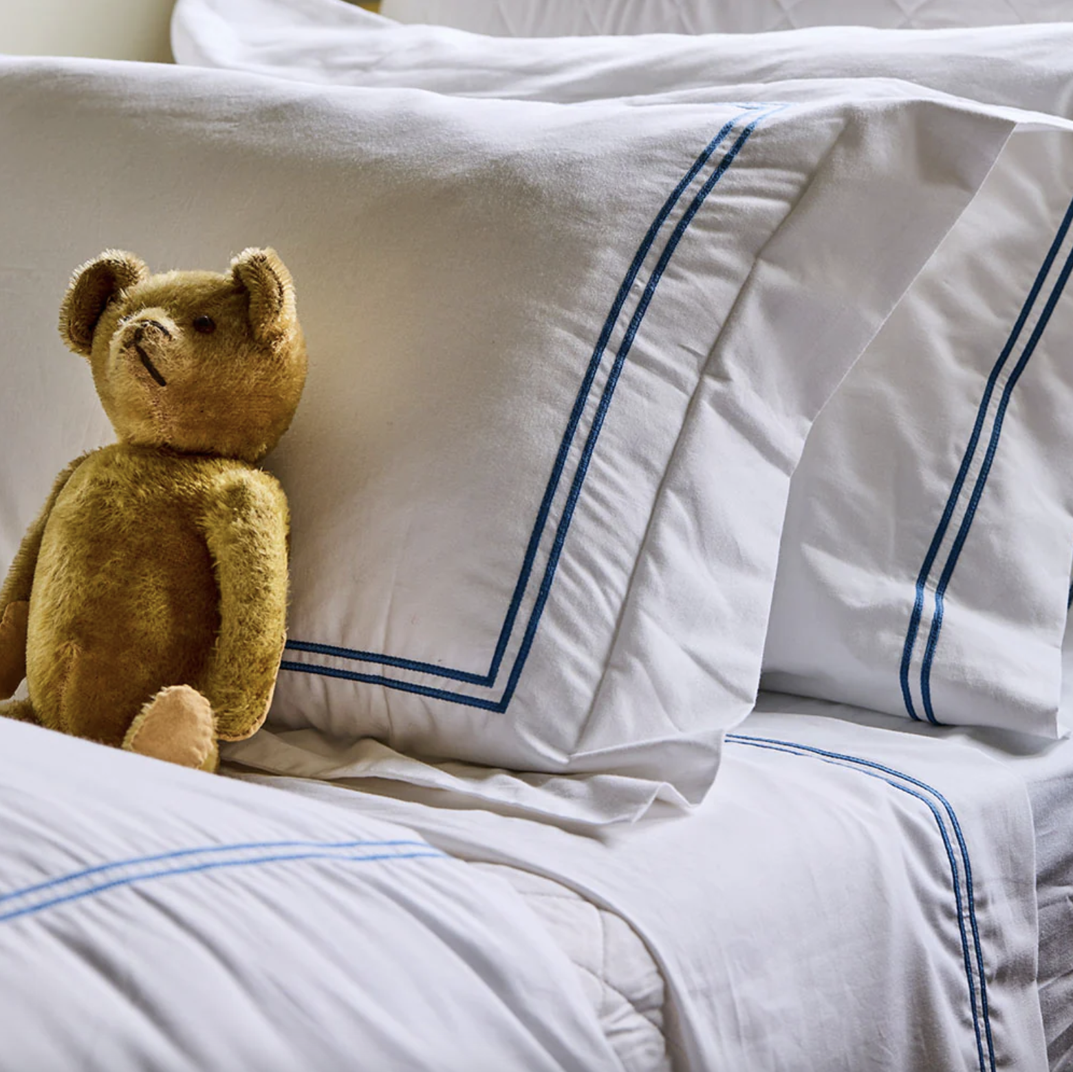The Ella Embroidered Pillowcase Set showcases what’s possible when you keep craftsmanship close to home