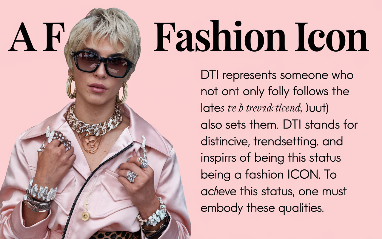 Fashion Icon DTI