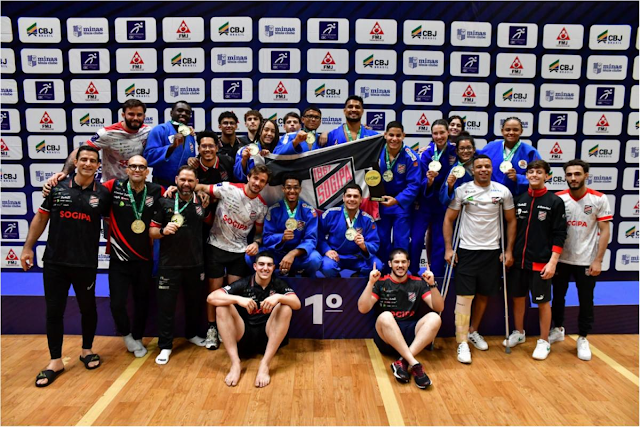 A Sogipa conquistou o título inédito do CBI Grand Prix Nacional. (Foto: Anderson Neves/CBJ)