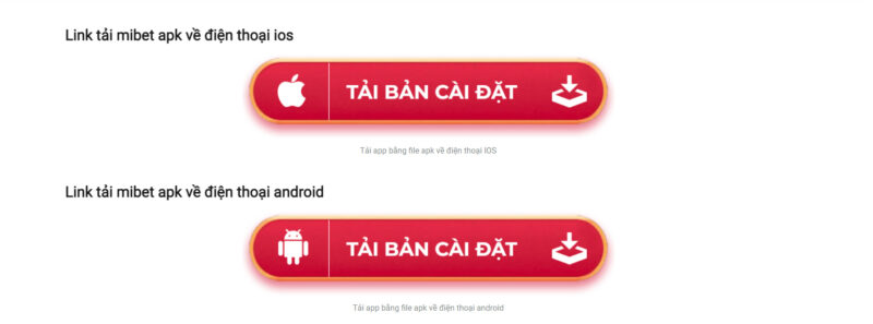 Cách tải app Mibet chi tiết từ nhà cái