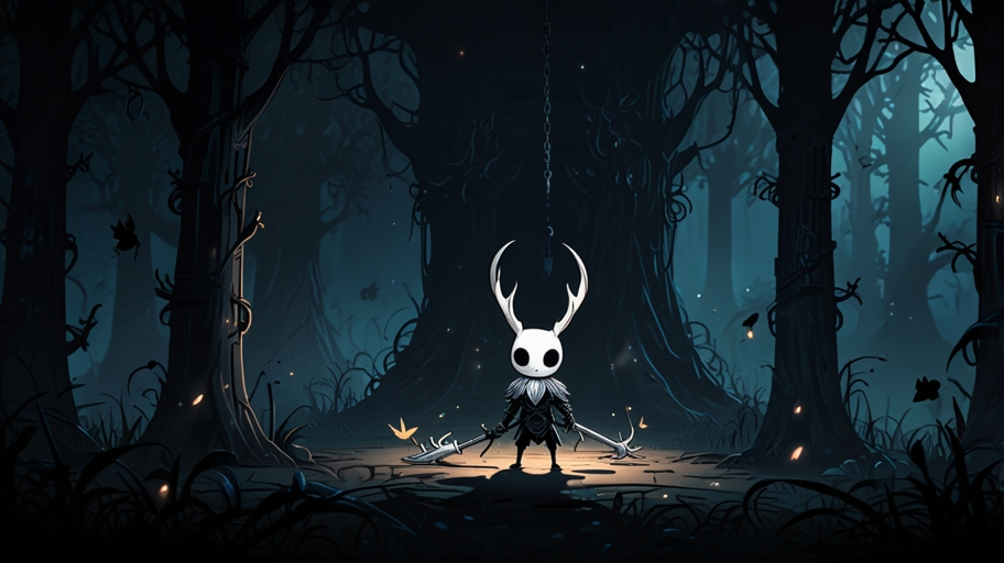 Wallpaper Hollow Knight Chained Up PFP 2K