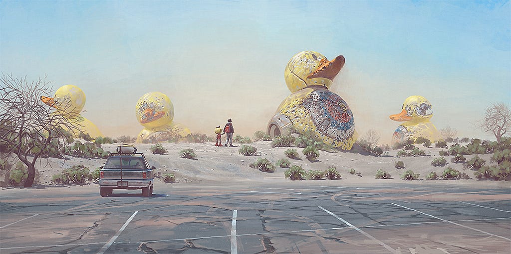 Simon Stålenhag analysis