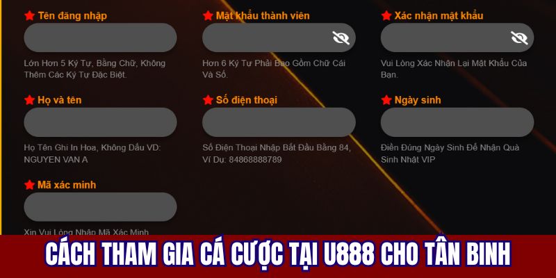 Cách đăng ký tài khoản cá cược tại nhà cái nổi tiếng 