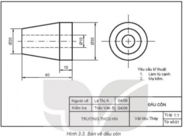 BÀI 3. BẢN VẼ CHI TIẾT