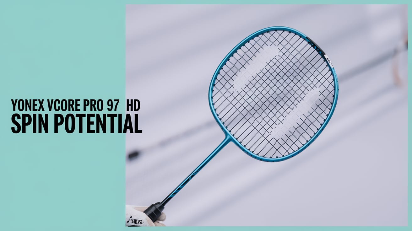 Yonex VCore Pro 97 HD spin potential