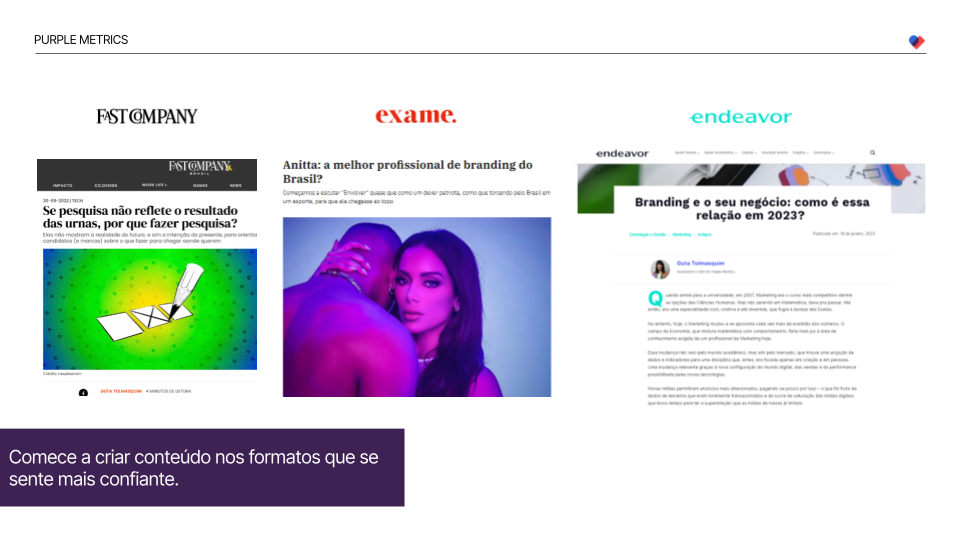 Formando opinião: como impulsionar uma marca com thought leadership - Purple Metrics