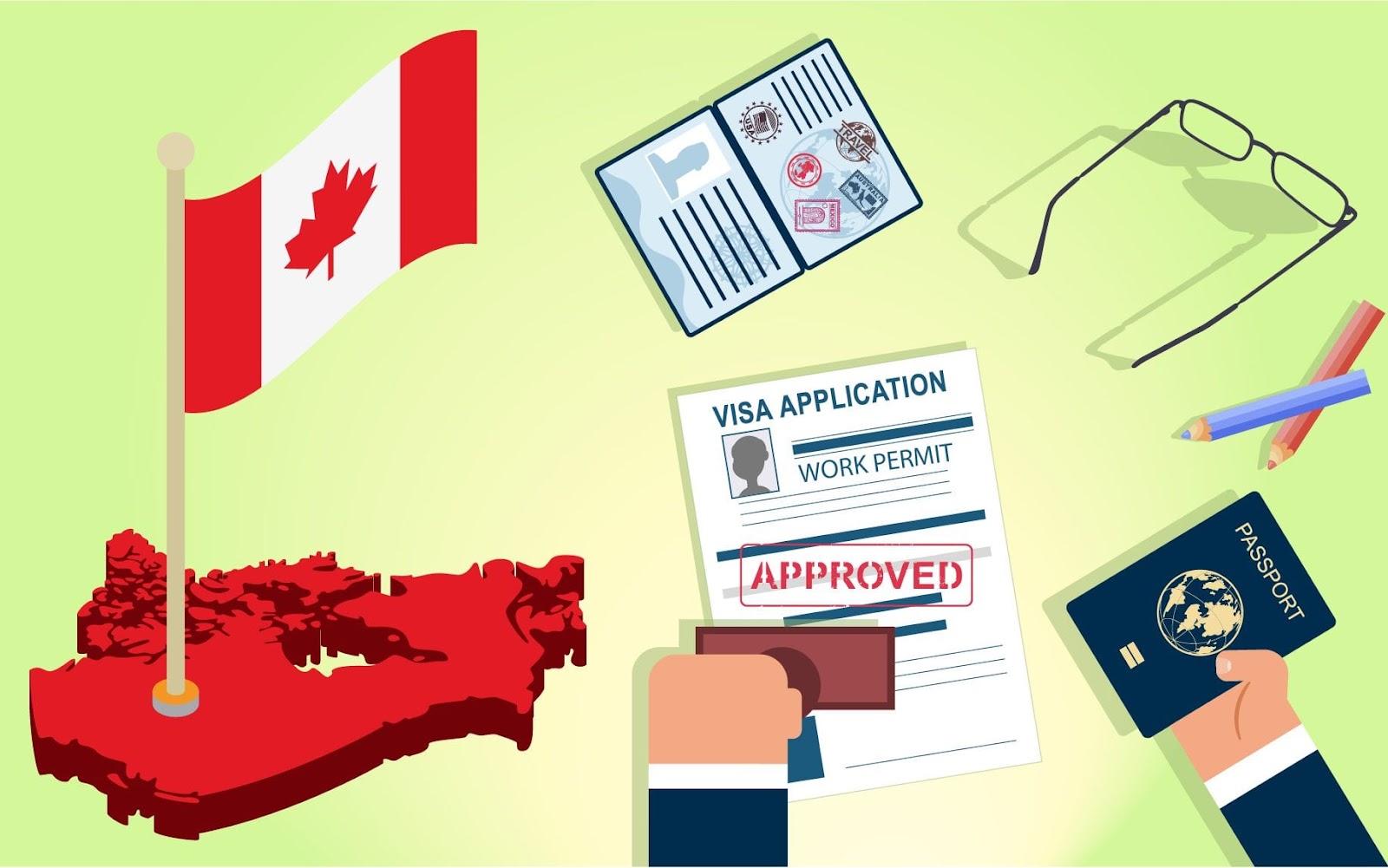 Canada work visa application approval