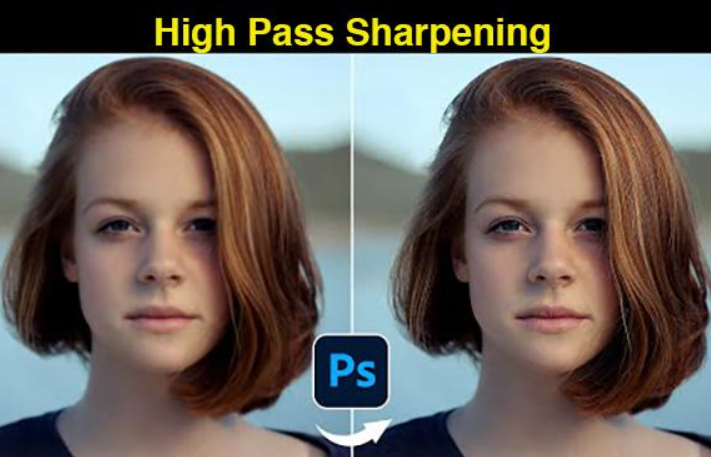 photoshop high pass sharpening