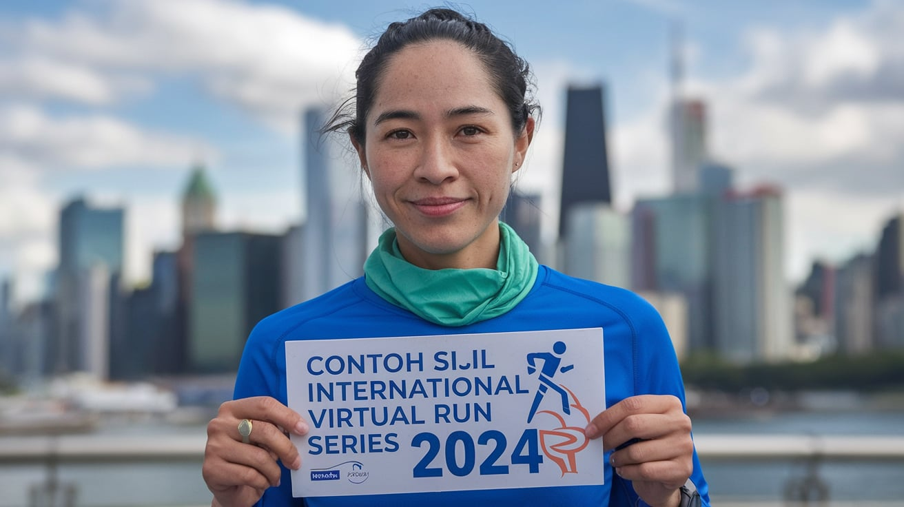 contoh sijil international virtual run series 2024