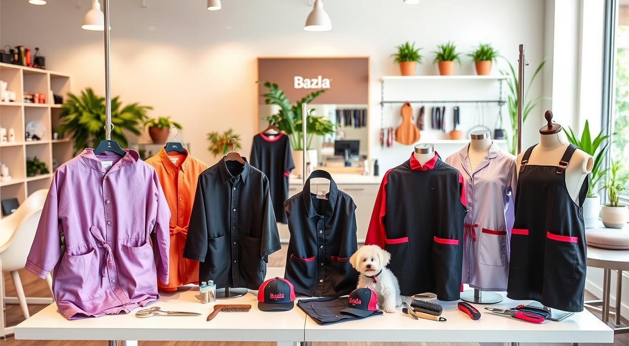 pet salon apparel
