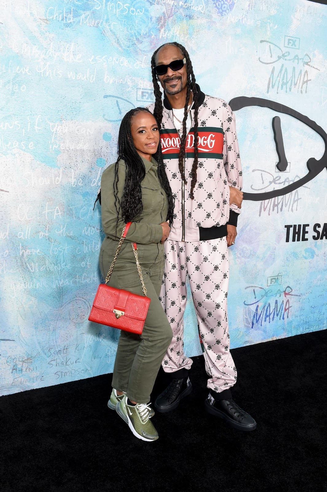 Shante Broadus and Snoop Dogg at the premiere of "Dear Mama" on April 18, 2023 | Source: Getty Images