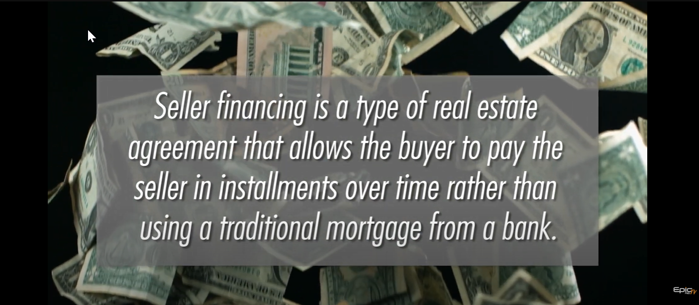 Seller financing real estate definition

