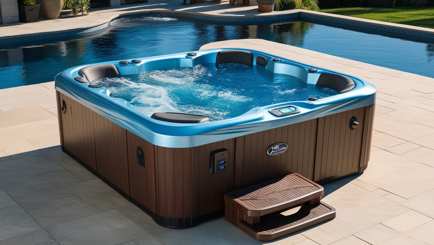 ﻿Blue Whale Professional 5-Person Luxury Spa 1