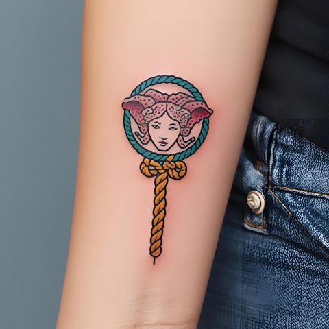Medusa Rope Tattoo