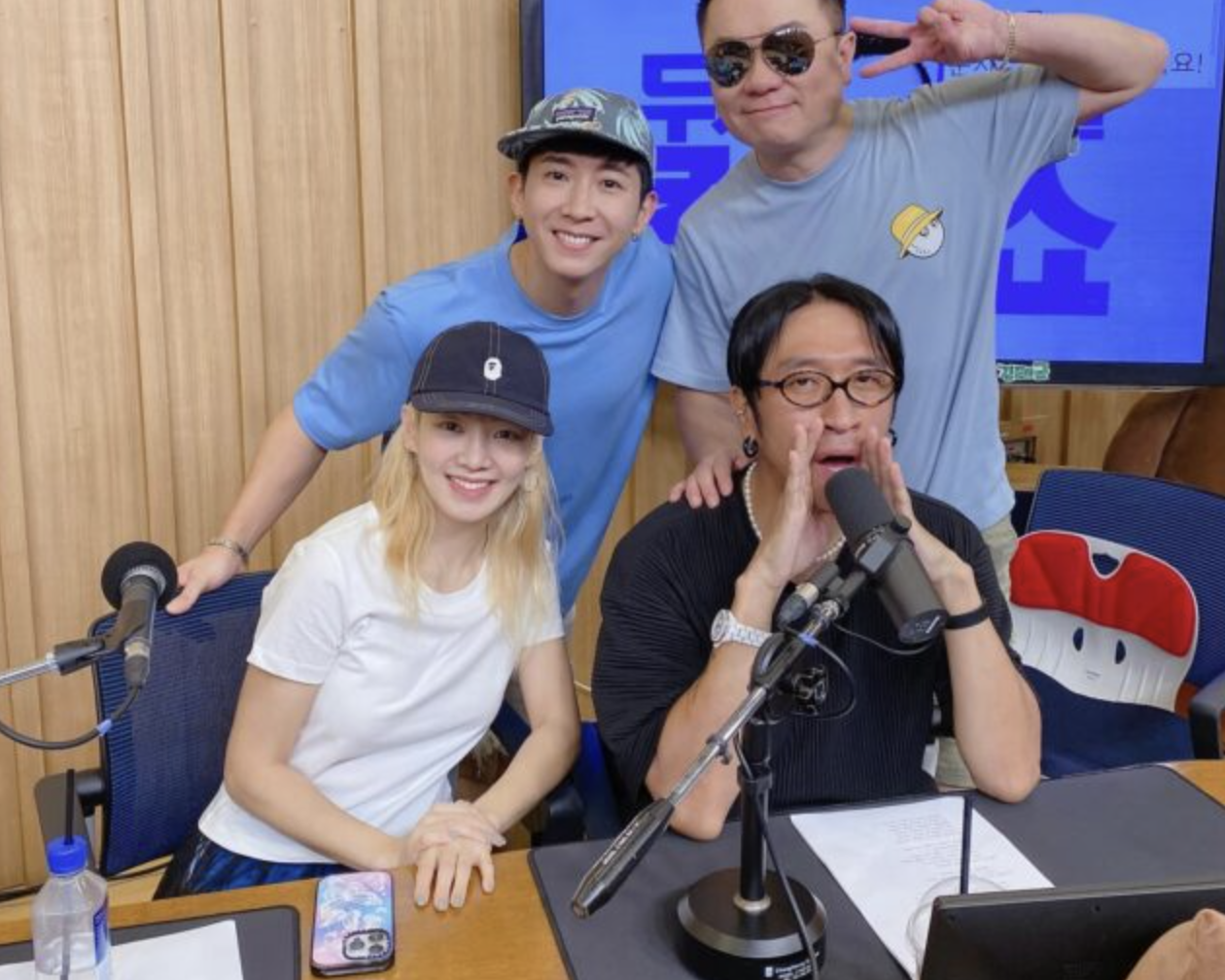 A photo of Girls' Generation's Hyoyeon at SBS PowerFM's Cultwo Show