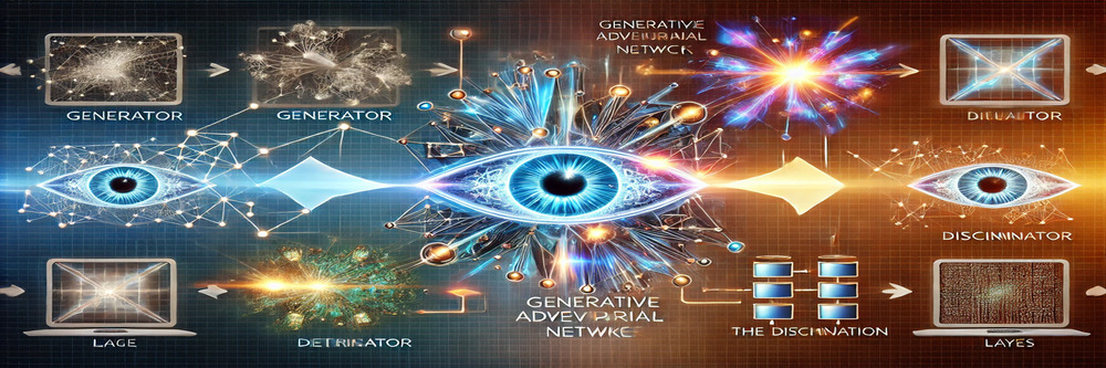 Illustration of how Generative Adversarial Networks work.