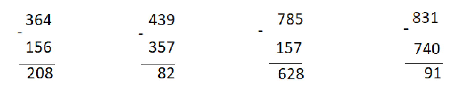 BÀI 83. PHÉP TRỪ( CÓ NHỚ) TRONG PHẠM VI 1000