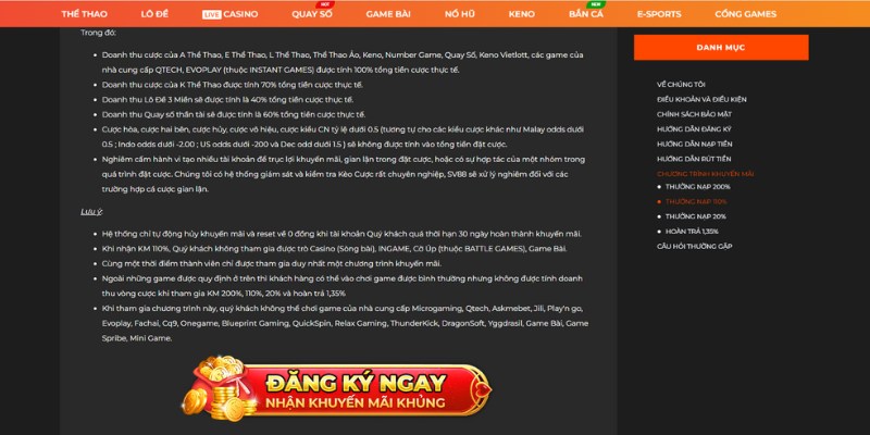 Hướng dẫn cách tham gia nhận khuyến mãi tại SV88 cho Newbie