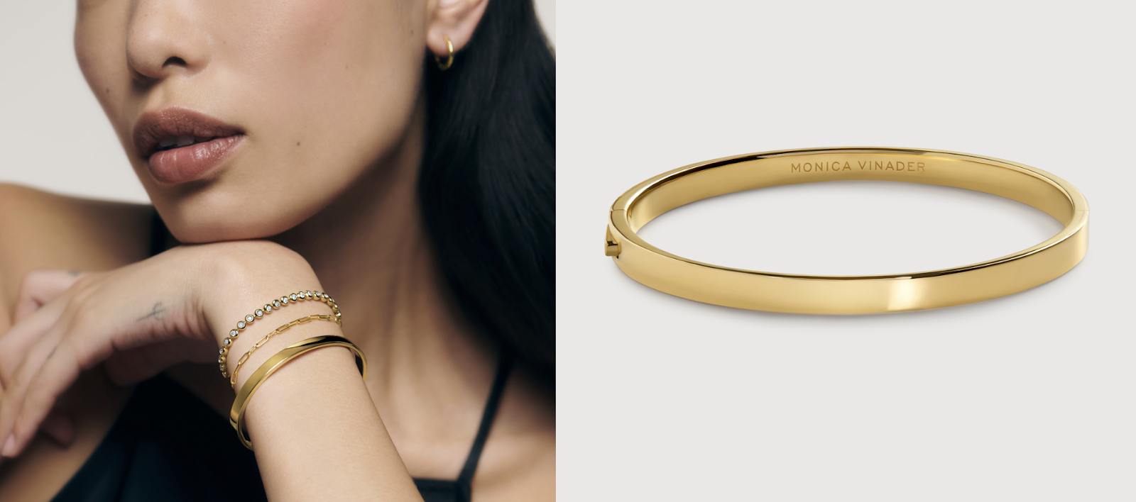 Monica Vinader Essential Bangle