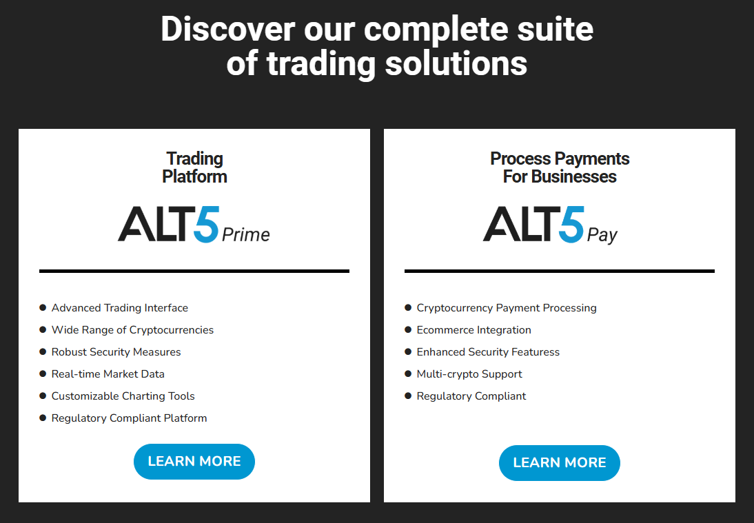 ALT 5 products