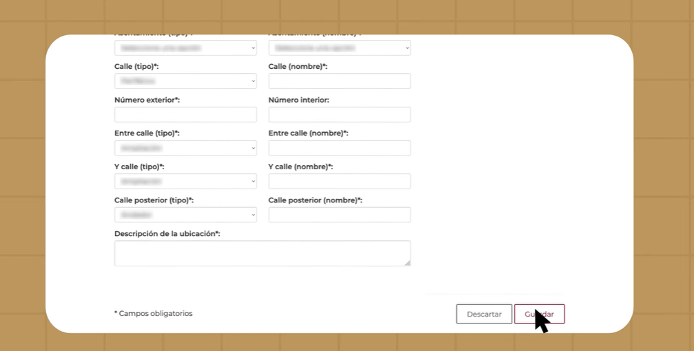 Una vez que ingreses tu información, toca "Ahorrar".