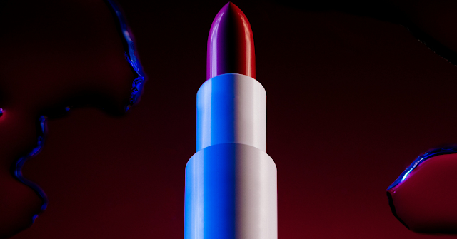a neon lipstickj
