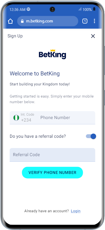 BetKing Registration free bet codes