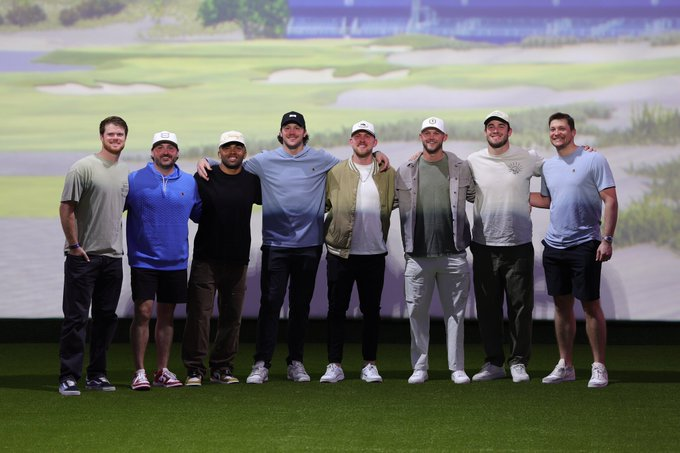 Josh Allen and his squad showed up in style at the TGL match on March 4, 2025