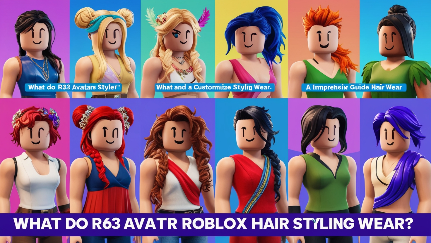 ﻿What Do R63 Avatars Hair Wear