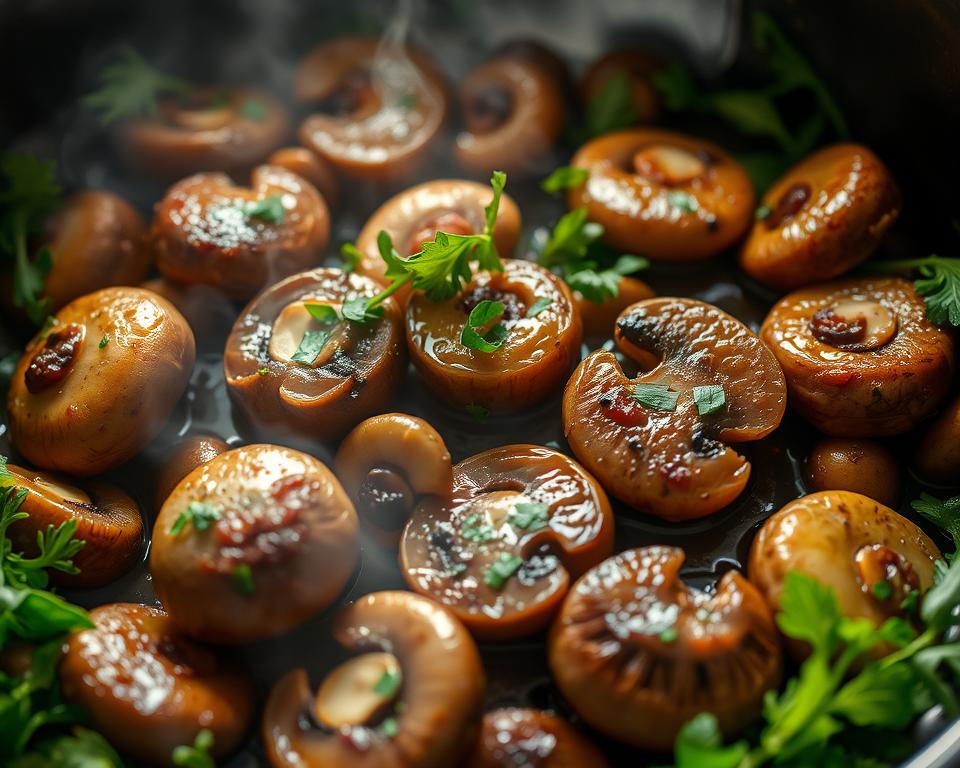 Sautéed mushrooms