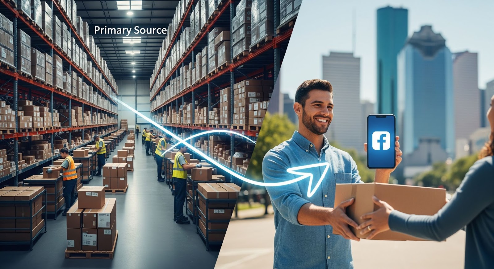 buy products from primary sources and sell to retailers