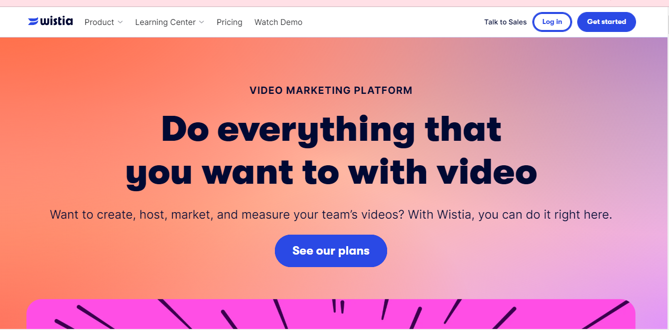 Wistia Is Another Good Unlimited Video Hosting Platform Alternative