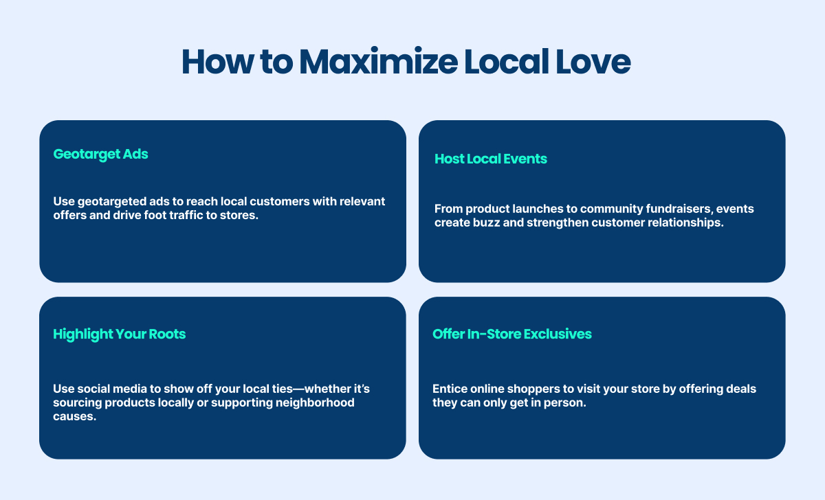 how to maximize local love