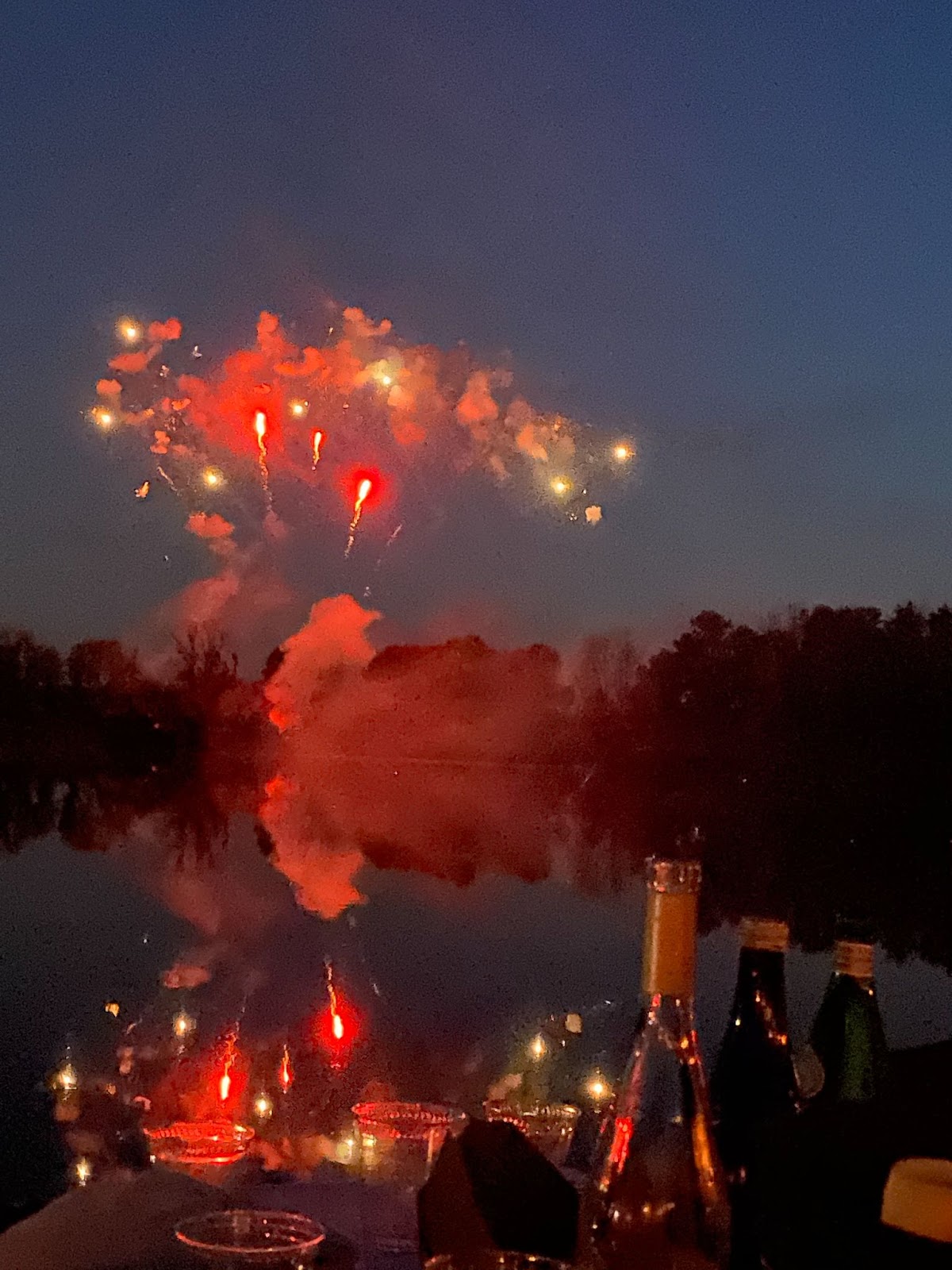 Halcyon Lake on the 4th of July