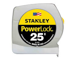 Image of Stanley 33425 Powerlock 25Foot by 1Inch Measuring Tape from Amazon