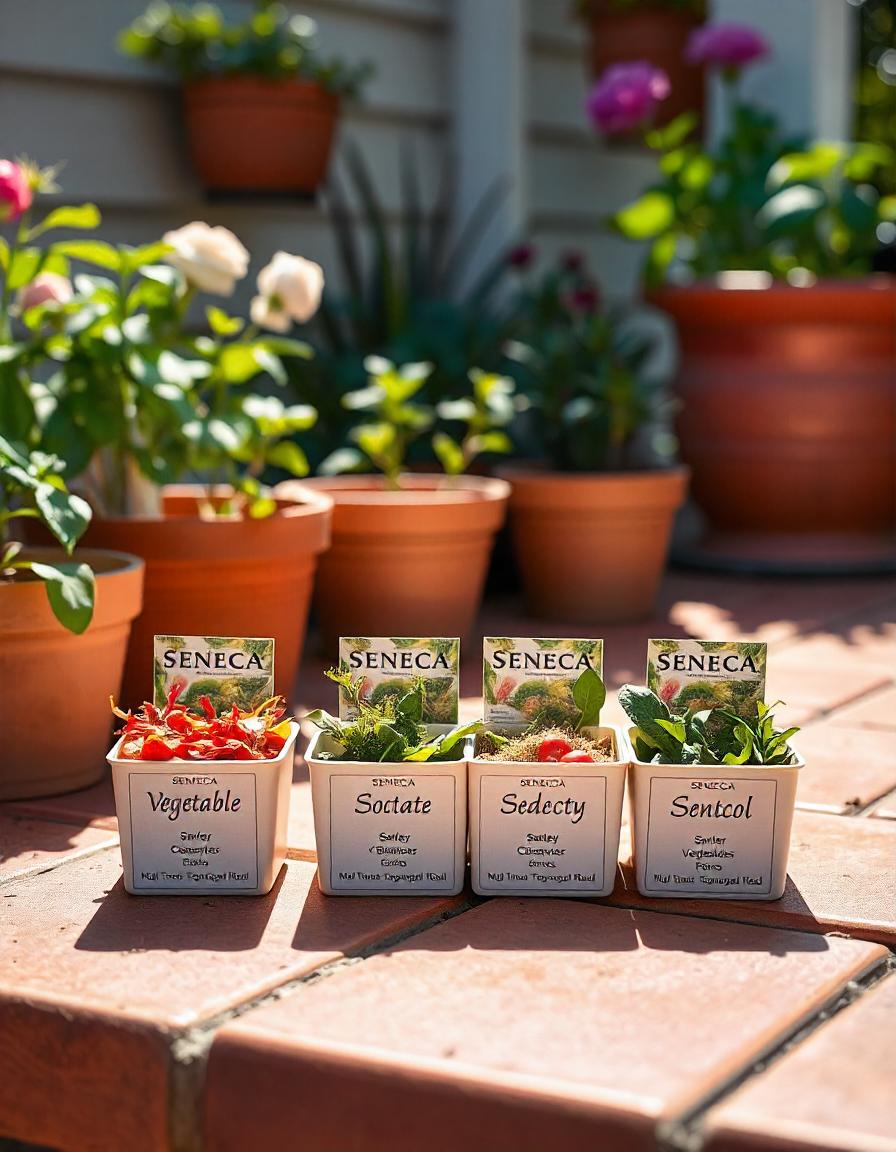 Best Seneca Vegetable Seeds in a box