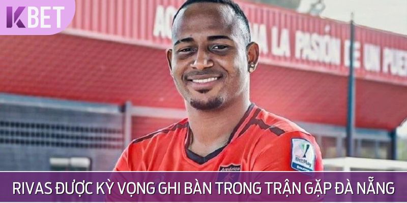 Rodrigo Rivas là niềm hy vọng trên hàng công của Bình Định