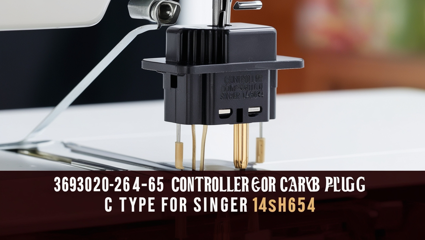 369302-065 Controller Composition Carbon Plug C Type for Singer 14SH654