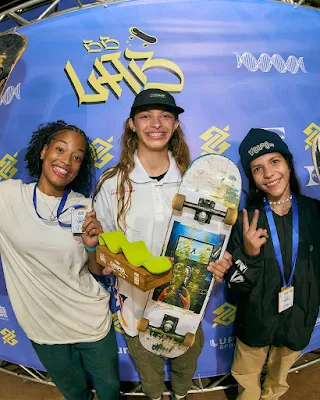 Pódio feminino do BB Lab Street (Foto: @theusmacedo / @oohmatheux_)